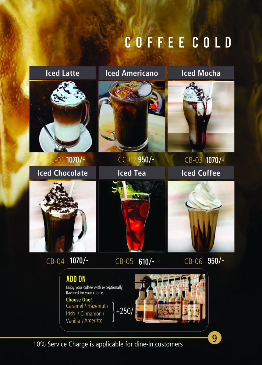 Menu Page 10